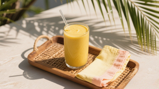 Easy Golden Ginger Gut Smoothie