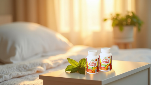 Morning Routine with Probiotic Colon Cleansing Supplement