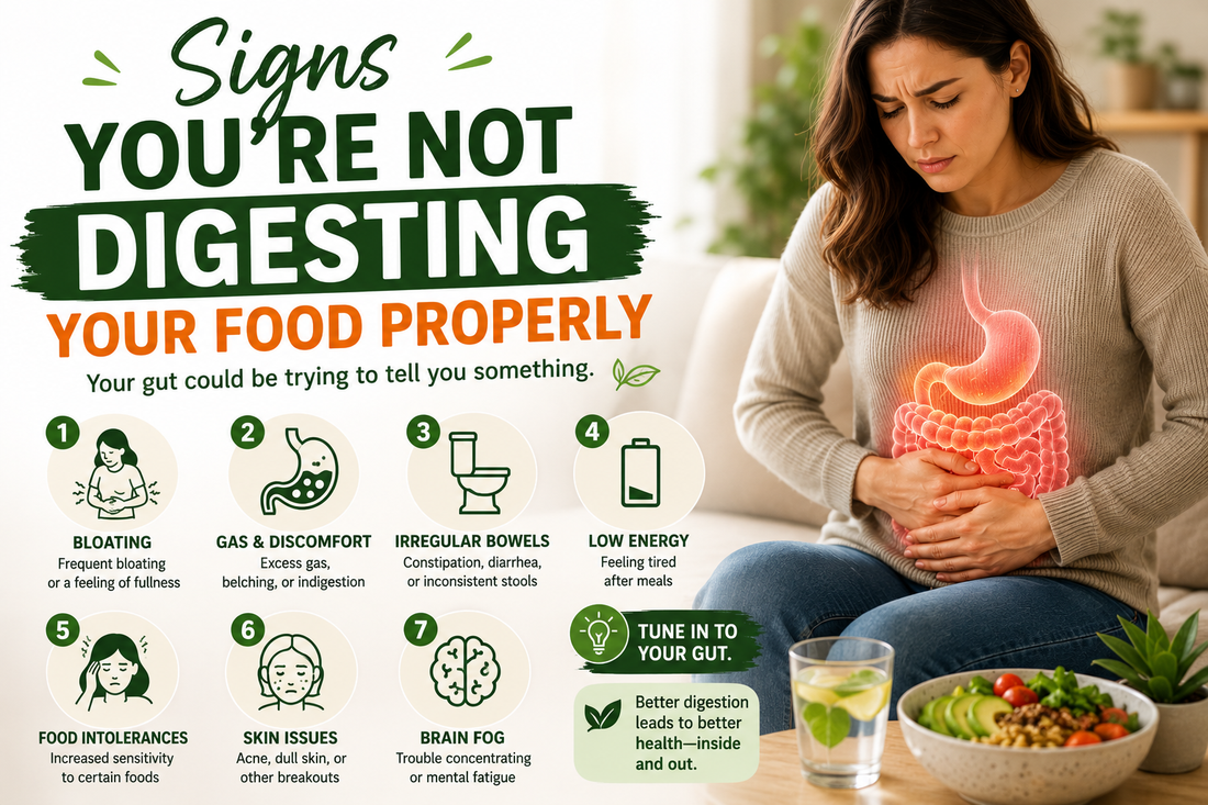 Signs You’re Not Digesting Your Food Properly