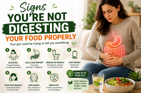 Signs You’re Not Digesting Your Food Properly
