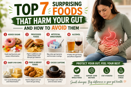 Top 7 Surprising Foods That Harm Your Gut and How to Avoid Them