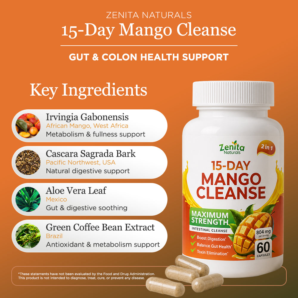 Zenita Naturals - 15-Day Mango Cleanse