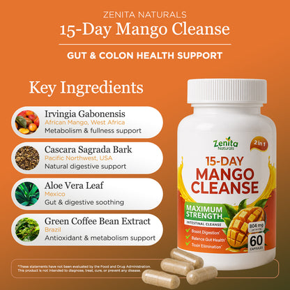 Zenita Naturals - 15-Day Mango Cleanse