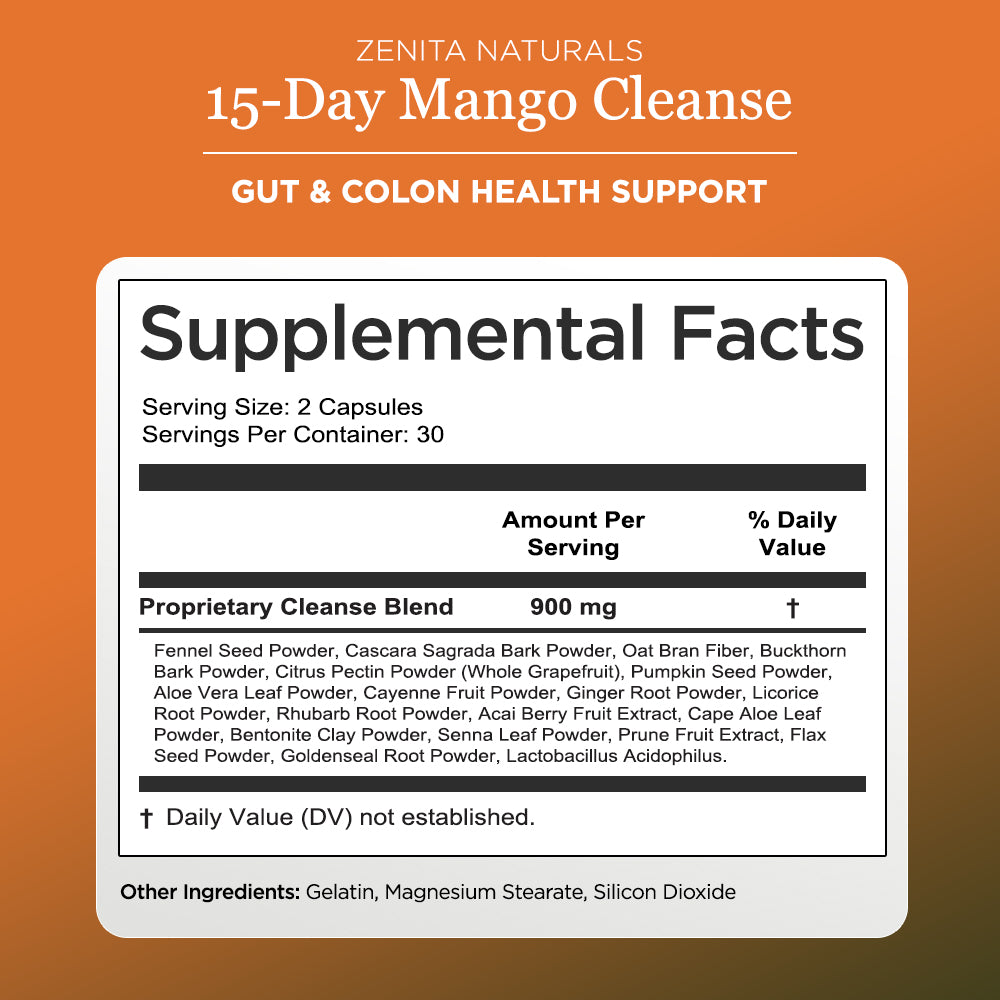 Zenita Naturals - 15-Day Mango Cleanse