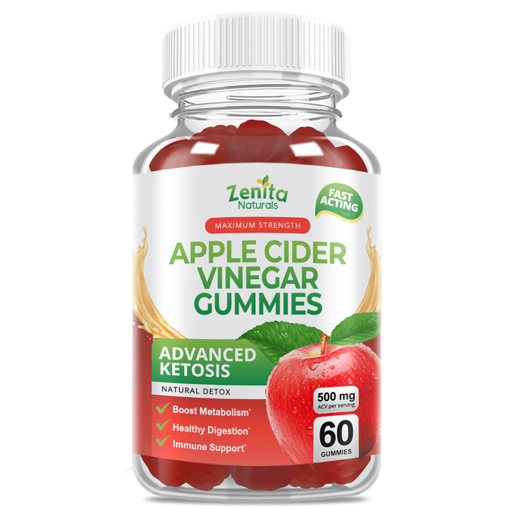 Zenita Naturals Apple Cider Vinegar Keto Gummies  