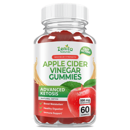 Zenita Naturals Apple Cider Vinegar Keto Gummies  