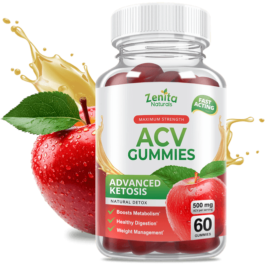 Zenita Naturals Apple Cider Vinegar Keto Gummies 